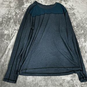 Lululemon Long Sleeve T Shirt Men’s Size Medium Blue